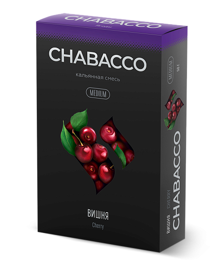 Купить Chabacco MEDIUM - Cherry (Вишня) 50г
